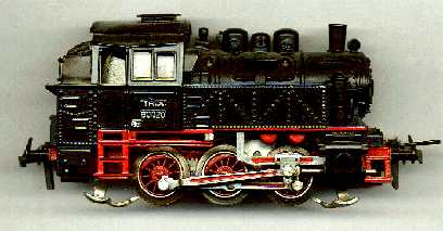 Restaurierte BR80 von Trix-Express